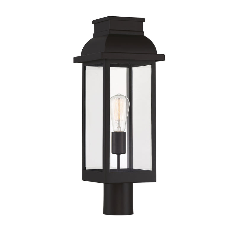 Lighting One E V6-L5-2938-13 One Light Outdoor Post Lantern, English Bronze