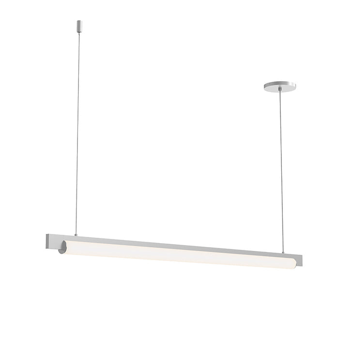 Sonneman 3826.16 LED Pendant, Bright Satin Aluminum