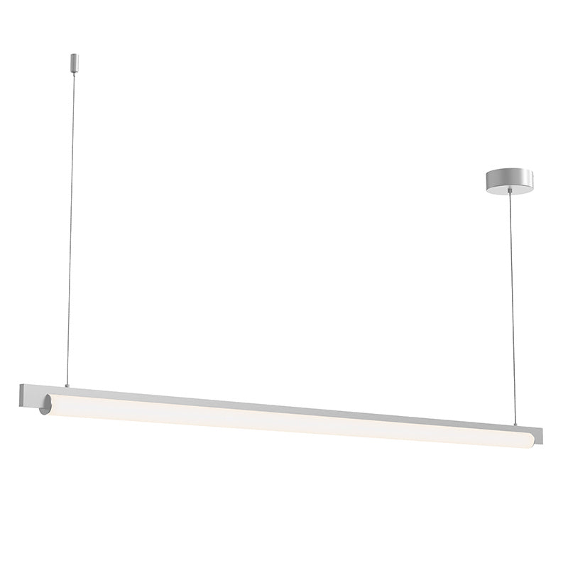 Sonneman 3828.16 LED Pendant, Bright Satin Aluminum