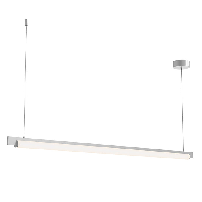 Sonneman 3828.16 LED Pendant, Bright Satin Aluminum