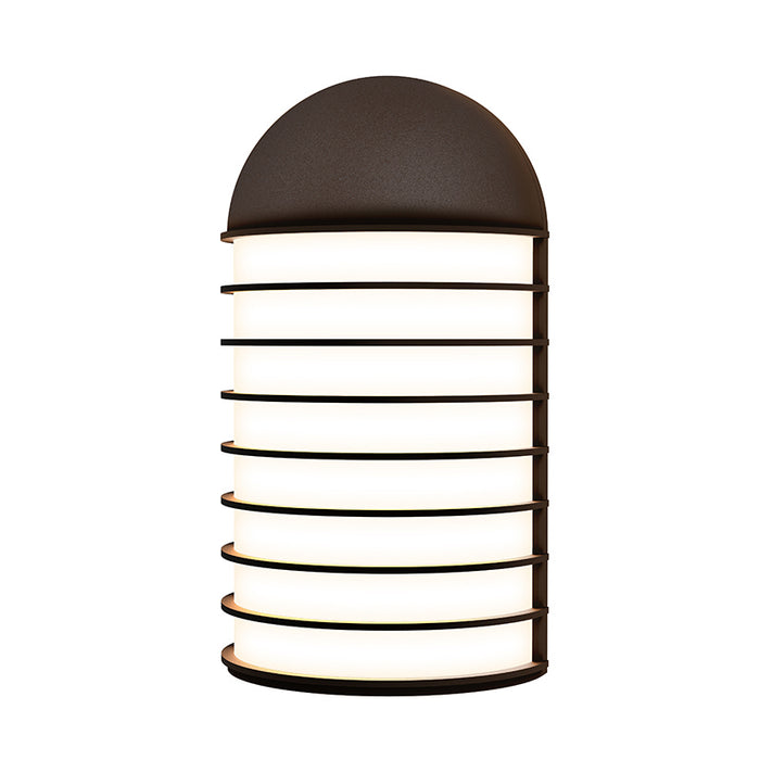 Sonneman 7404.72-WL LED Wall Sconce, Textured Bronze