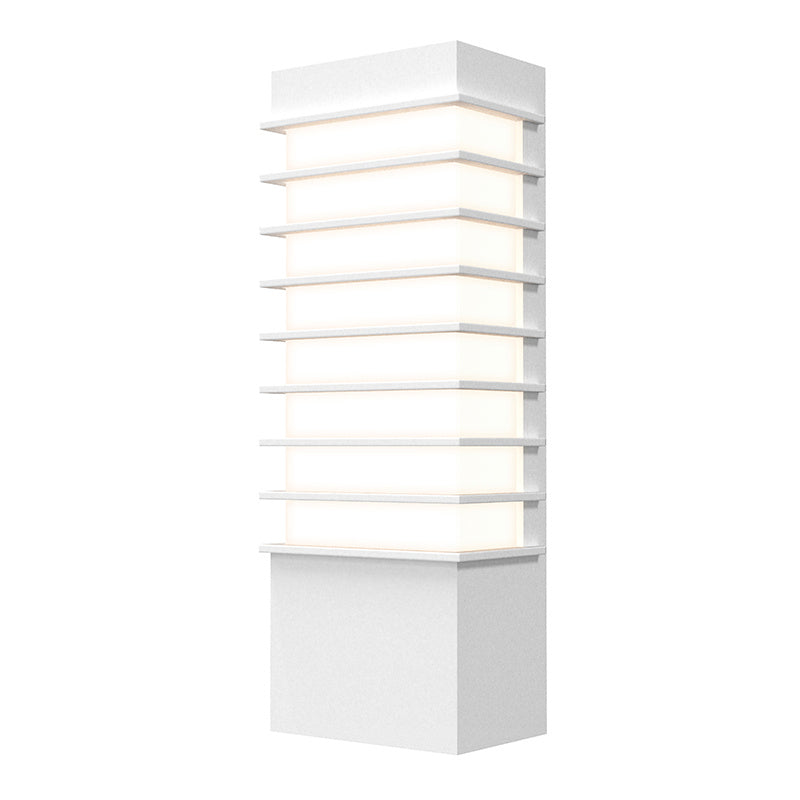 Sonneman 7410.98-WL LED Wall Sconce, Textured White