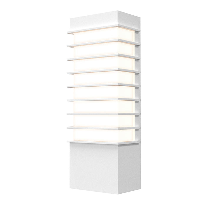 Sonneman 7410.98-WL LED Wall Sconce, Textured White