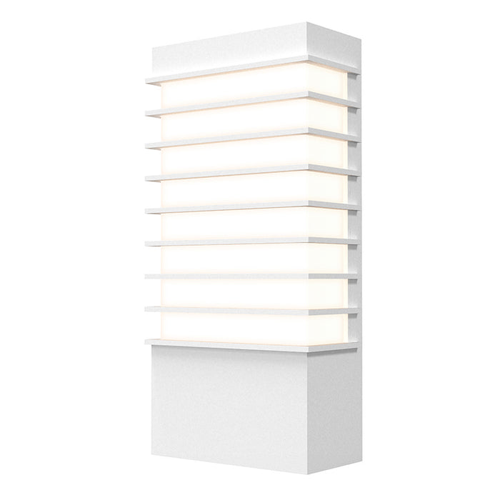 Sonneman 7412.98-WL LED Wall Sconce, Textured White