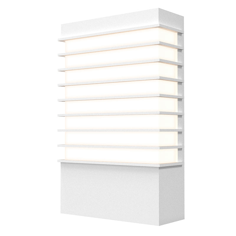 Sonneman 7414.98-WL LED Wall Sconce, Textured White