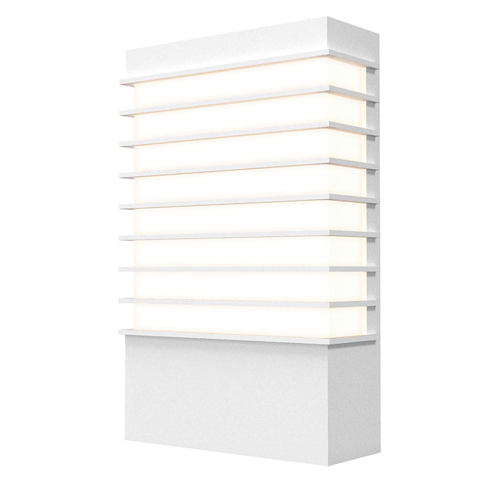 Sonneman 7414.98-WL LED Wall Sconce, Textured White