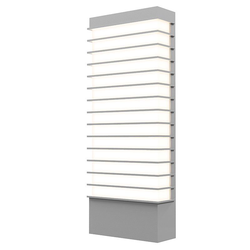 Sonneman 7415.74-WL LED Wall Sconce, Textured Gray