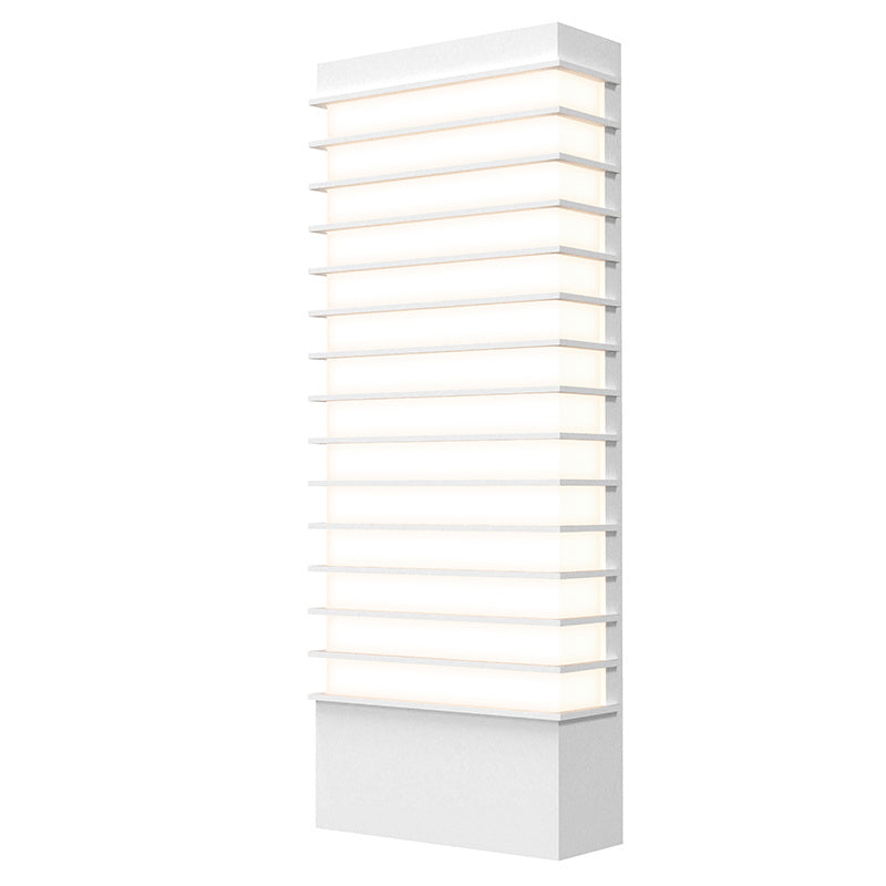 Sonneman 7415.98-WL LED Wall Sconce, Textured White