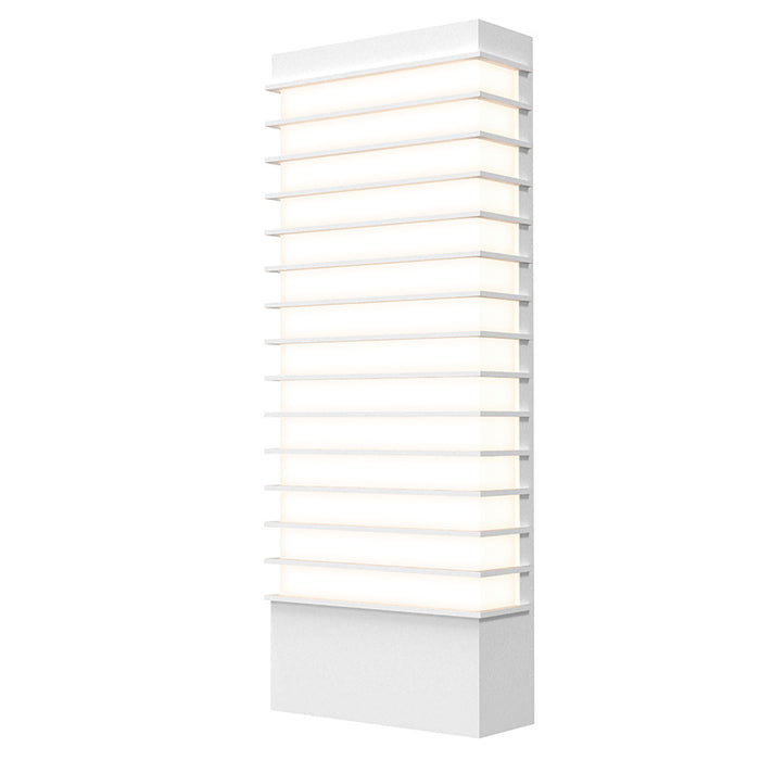 Sonneman 7415.98-WL LED Wall Sconce, Textured White