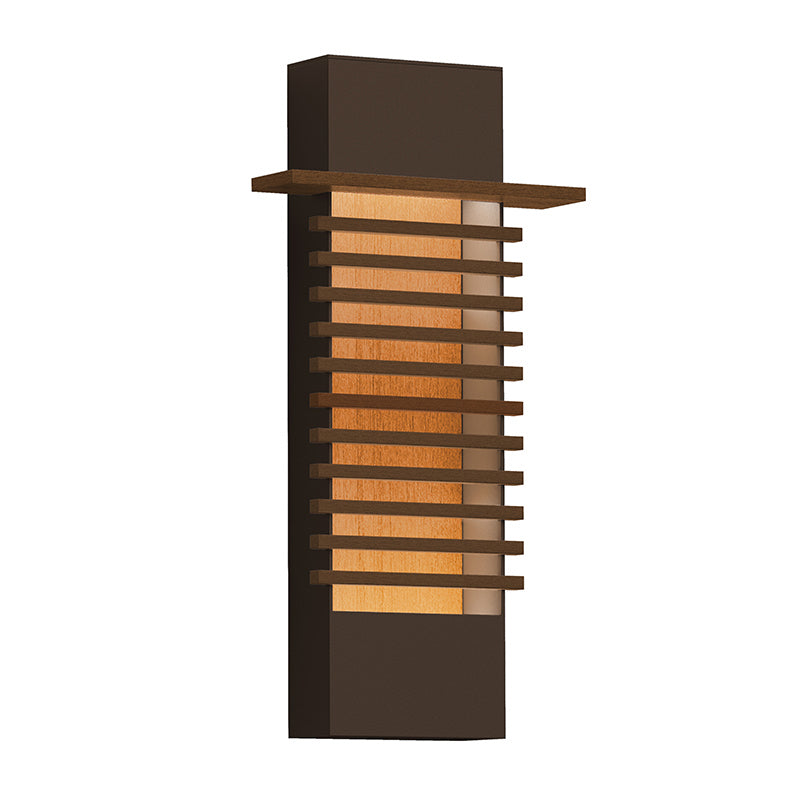 Sonneman 7417.72-WL LED Wall Sconce, Textured Bronze