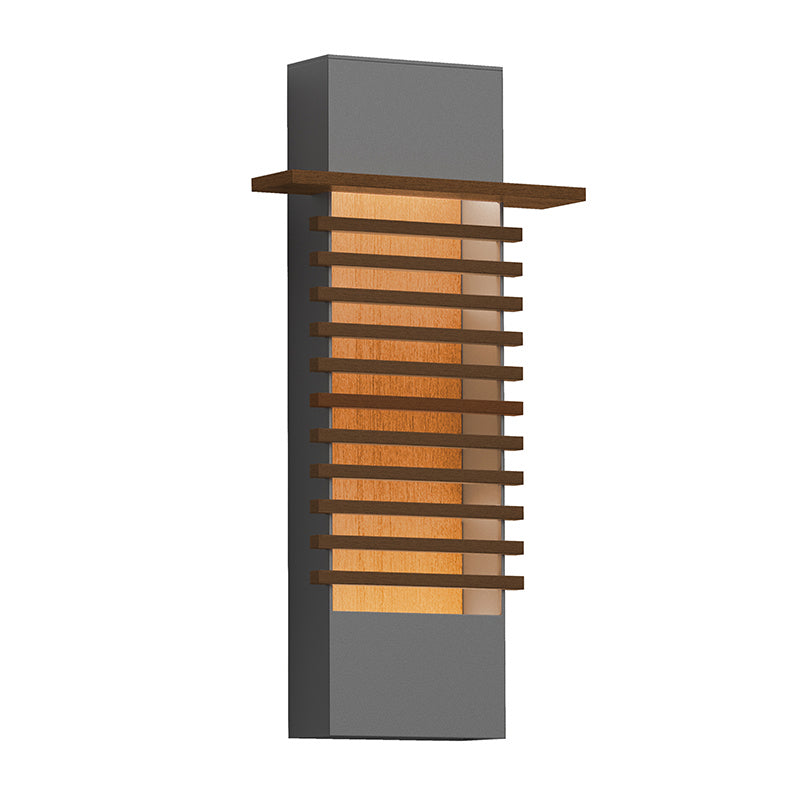 Sonneman 7417.74-WL LED Wall Sconce, Textured Gray