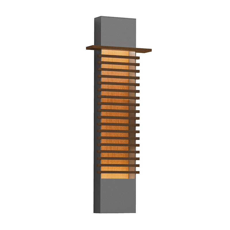 Sonneman 7418.74-WL LED Wall Sconce, Textured Gray