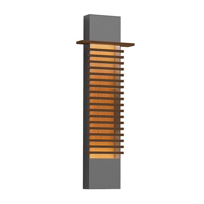 Sonneman 7418.74-WL LED Wall Sconce, Textured Gray