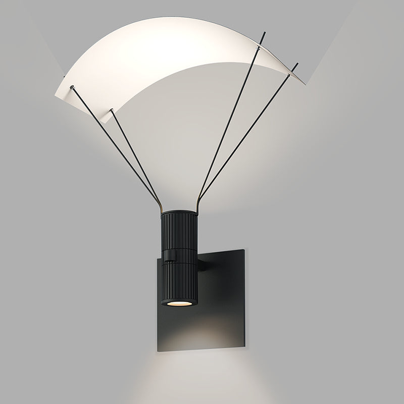 Sonneman SLS0210 One Light Wall Sconce, Satin Black