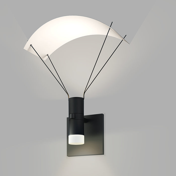 Sonneman SLS0212 One Light Wall Sconce, Satin Black