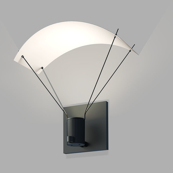 Sonneman SLS0213 One Light Wall Sconce, Satin Black