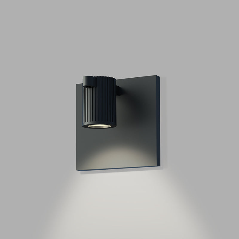 Sonneman SLS0214 One Light Wall Sconce, Satin Black
