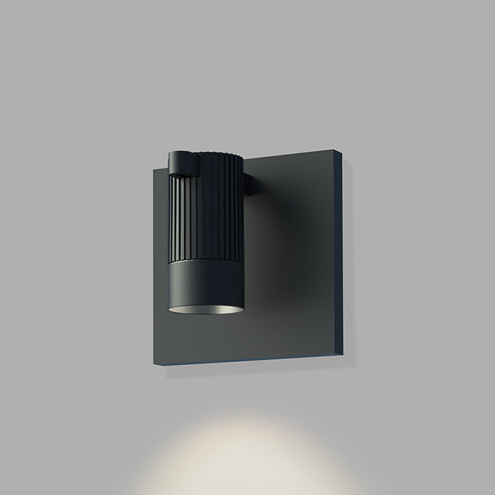 Sonneman SLS0215 One Light Wall Sconce, Satin Black