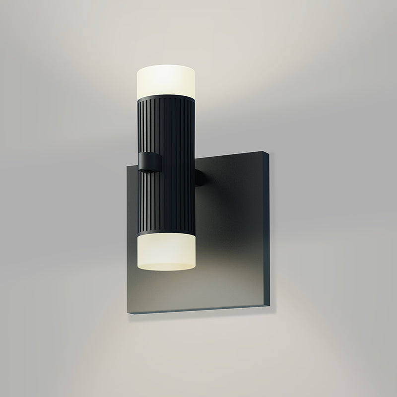 Sonneman SLS0217 One Light Wall Sconce, Satin Black