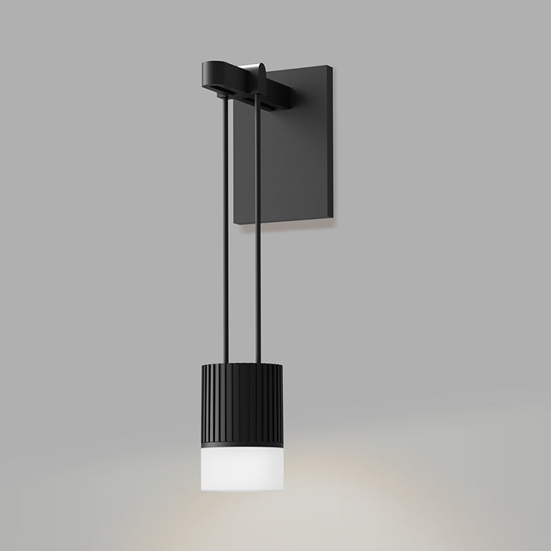 Sonneman SLS0220 One Light Wall Sconce, Satin Black