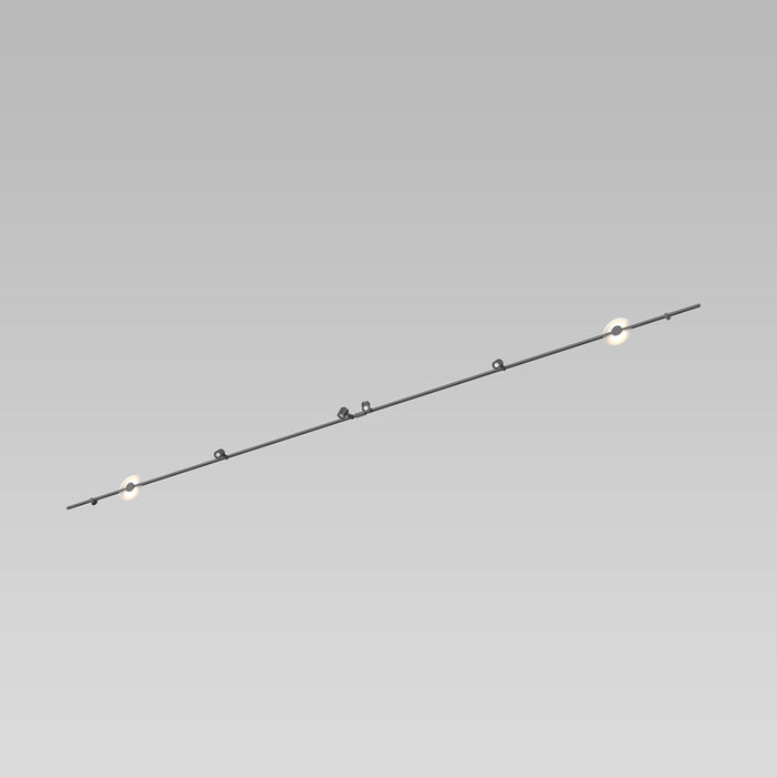 Sonneman SLS1154 Four Light Bath Bar, Satin Black