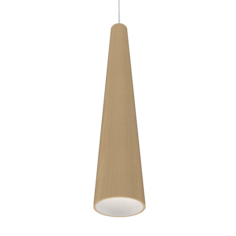 Accord Lighting 1276.34 One Light Pendant, Maple