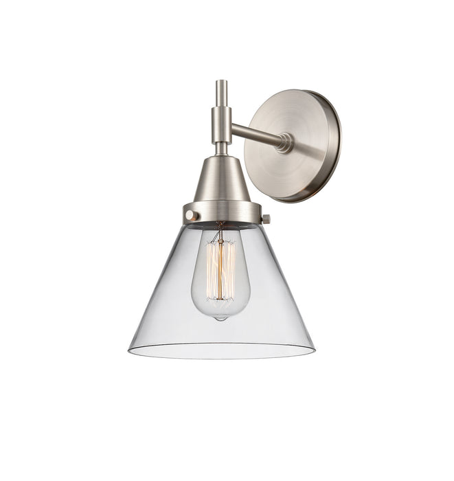 Innovations 447-1W-SN-G42 One Light Wall Sconce, Satin Nickel