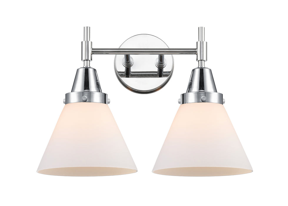 Innovations 447-2W-PC-G41 Two Light Bath Vanity, Polished Chrome