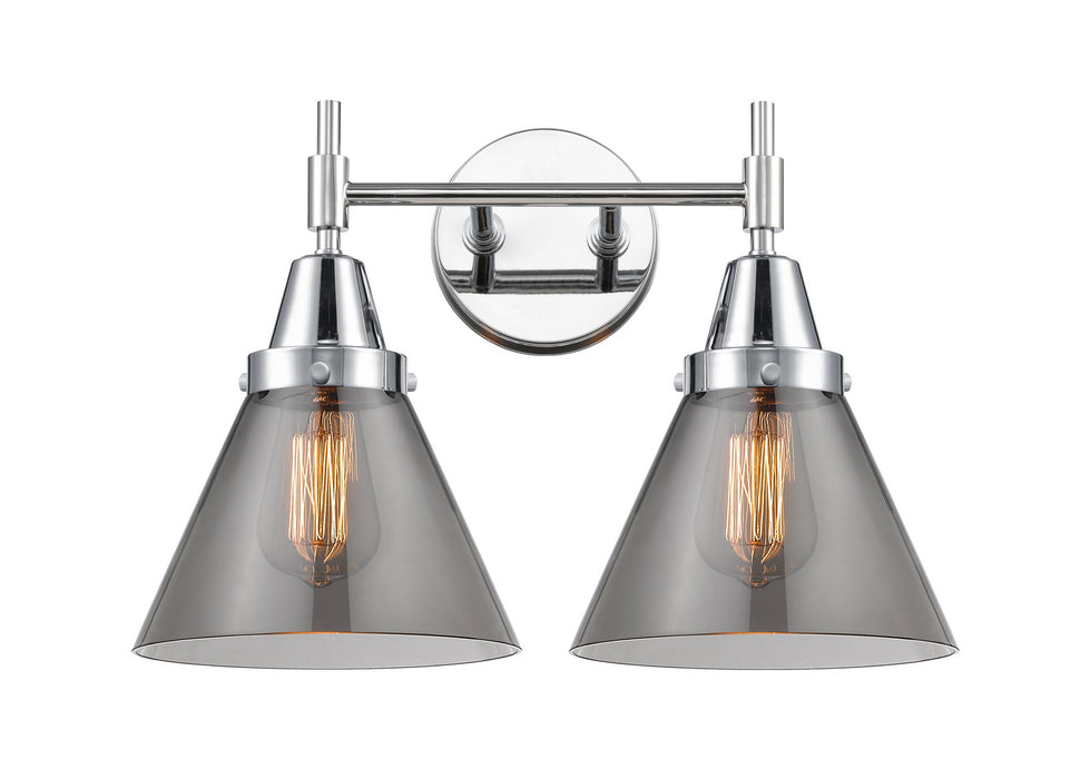 Innovations 447-2W-PC-G43-LED LED Bath Vanity, Polished Chrome