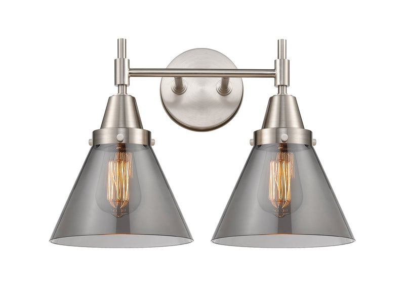 Innovations 447-2W-SN-G43-LED LED Bath Vanity, Satin Nickel