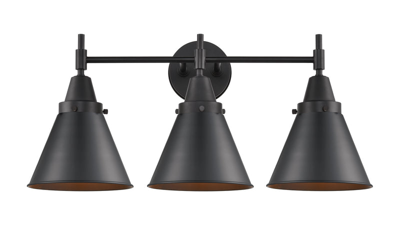 Innovations 447-3W-BK-M13-BK-LED LED Bath Vanity, Matte Black