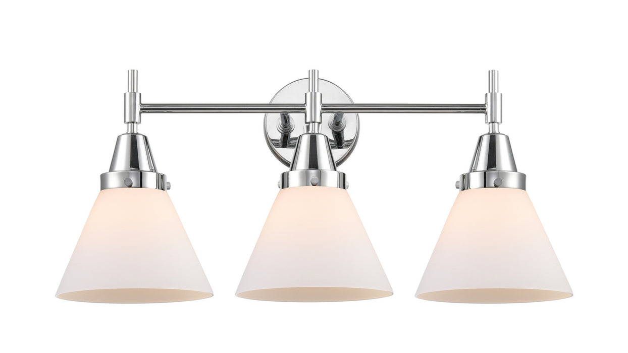 Innovations 447-3W-PC-G41 Three Light Bath Vanity, Polished Chrome