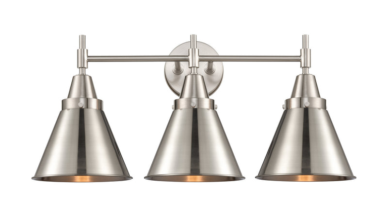 Innovations 447-3W-SN-M13-SN-LED LED Bath Vanity, Satin Nickel
