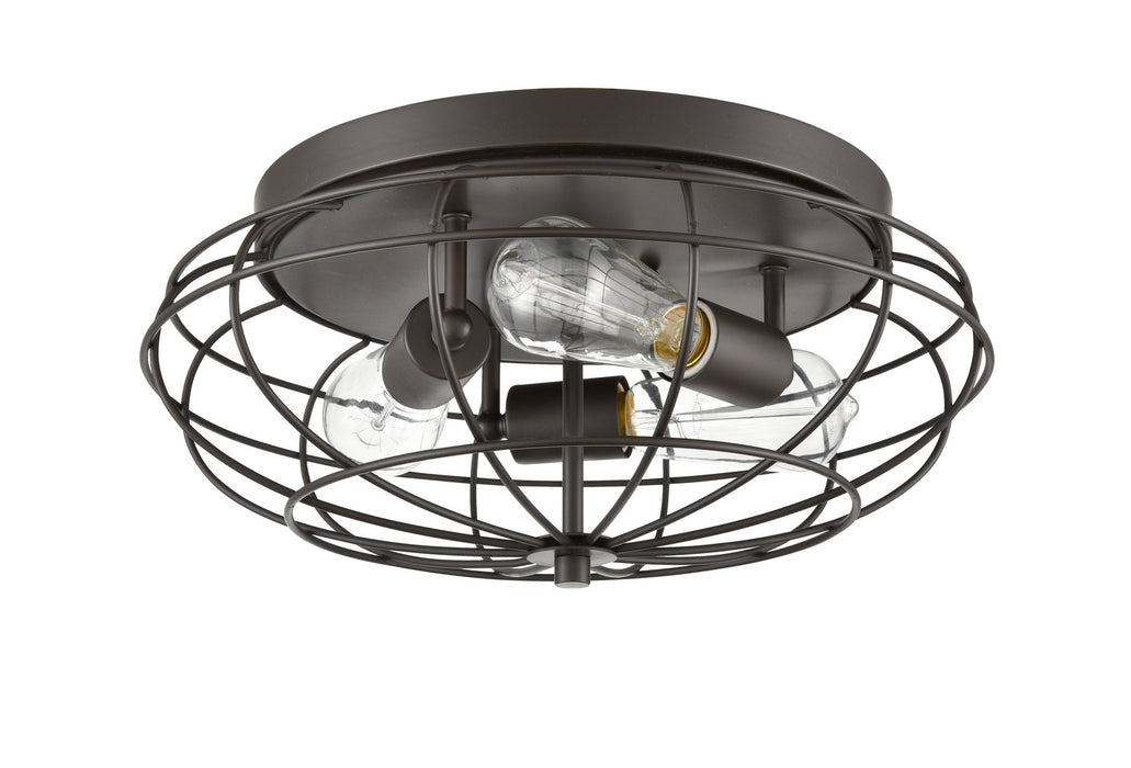 Innovations 510-3C-OB-LED LED Flush Mount, Oil Rubbed Bronze