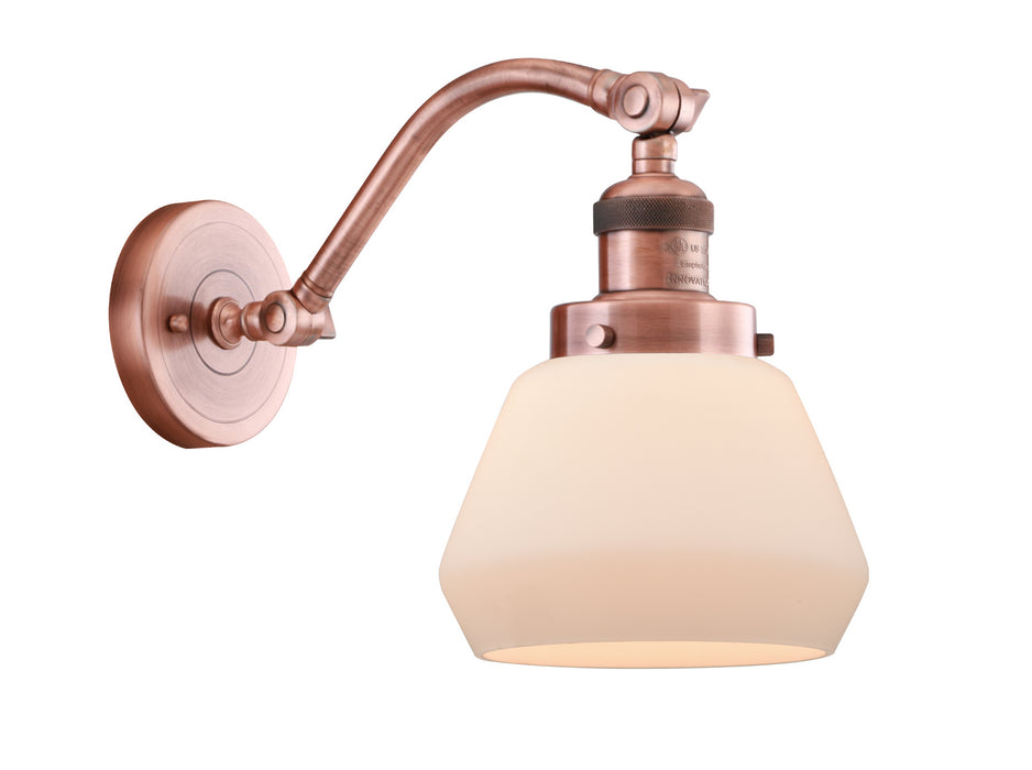 Innovations 515-1W-AC-G171-LED LED Wall Sconce, Antique Copper
