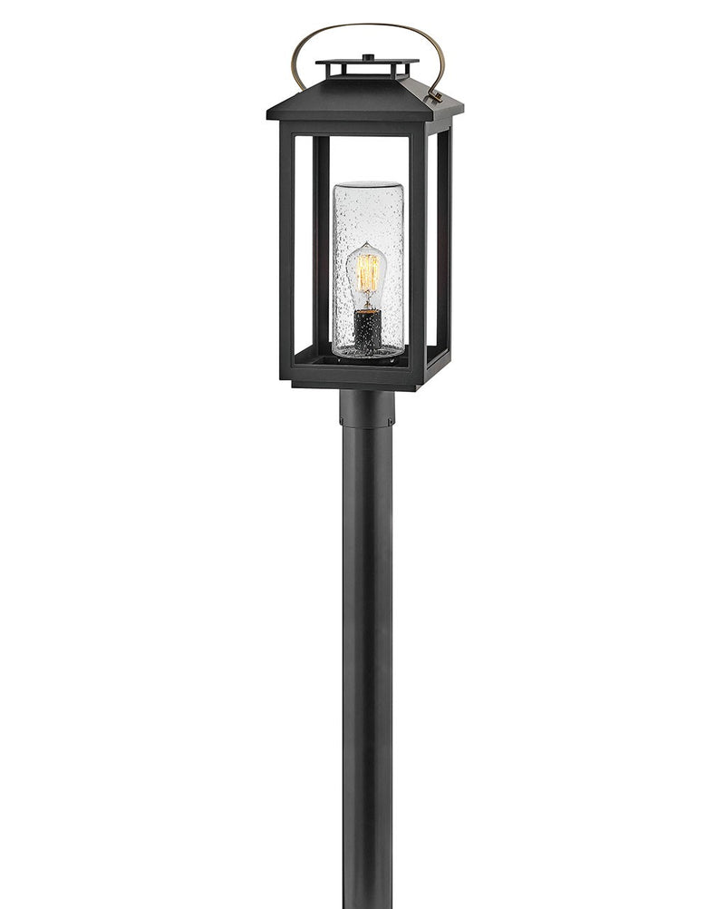 Hinkley 1161BK-LV LED Post Top or Pier Mount Lantern, Black