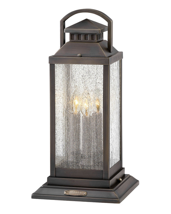 Hinkley 1187BLB-LV LED Pier Mount, Blackened Brass