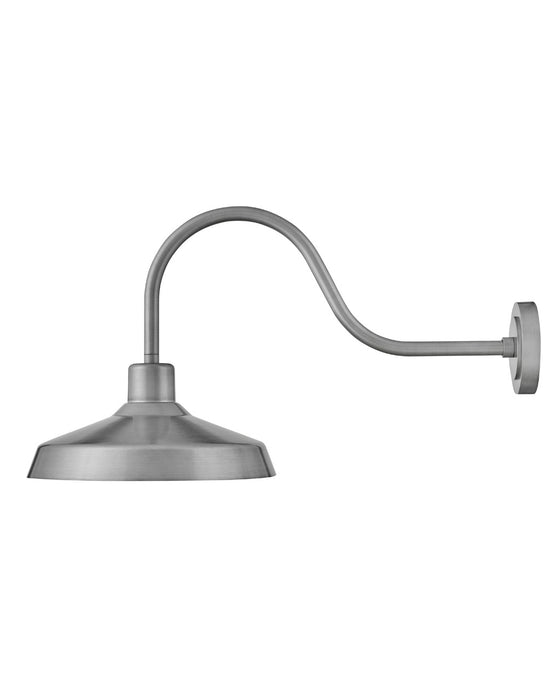 Hinkley 12074AL LED Wall Mount, Antique Brushed Aluminum