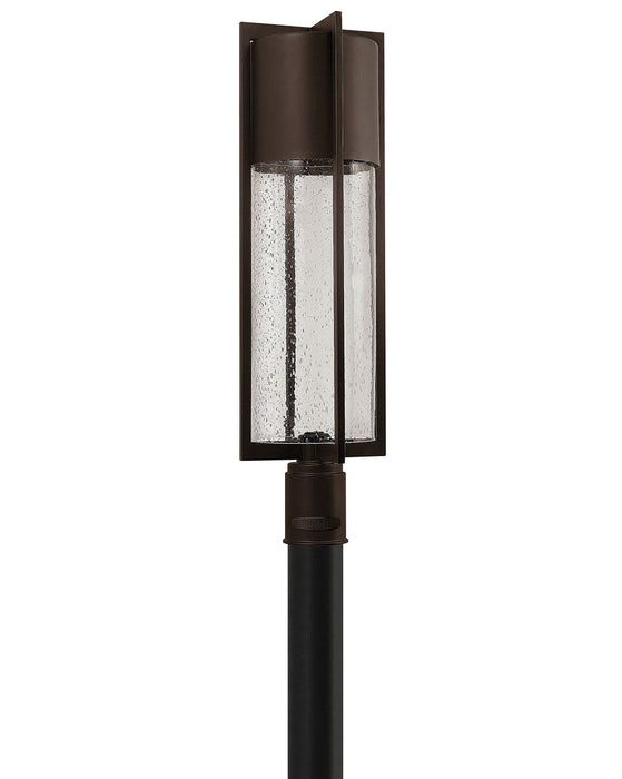 Hinkley 1321KZ-LV LED Post Top or Pier Mount Lantern, Buckeye Bronze