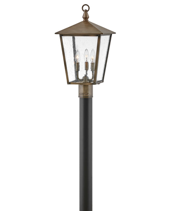 Hinkley 14061BU LED Post Top or Pier Mount Lantern, Burnished Bronze