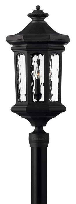 Hinkley 1601MB-LV LED Post Top or Pier Mount Lantern, Museum Black