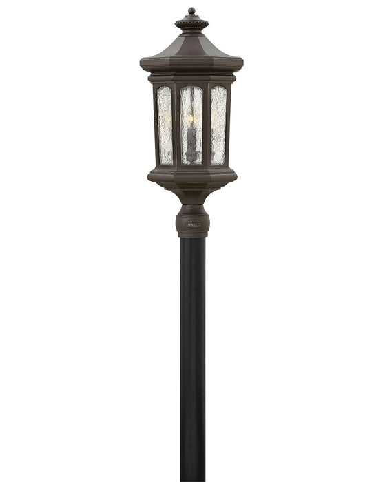 Hinkley 1601OZ-LV LED Post Top or Pier Mount Lantern, Oil Rubbed Bronze