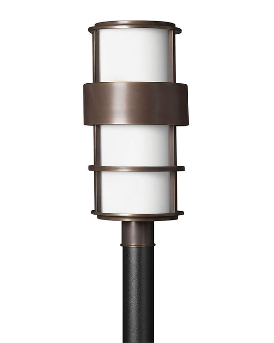 Hinkley 1901MT-LV LED Post Top or Pier Mount Lantern, Metro Bronze