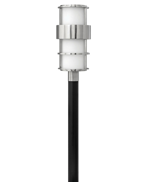 Hinkley 1901SS-LV LED Post Top or Pier Mount Lantern, Stainless Steel