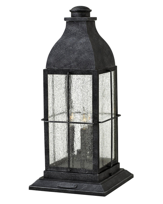 Hinkley 2047GS-LV LED Pier Mount, Greystone
