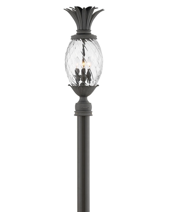 Hinkley 2121MB-LV LED Post Top or Pier Mount Lantern, Museum Black