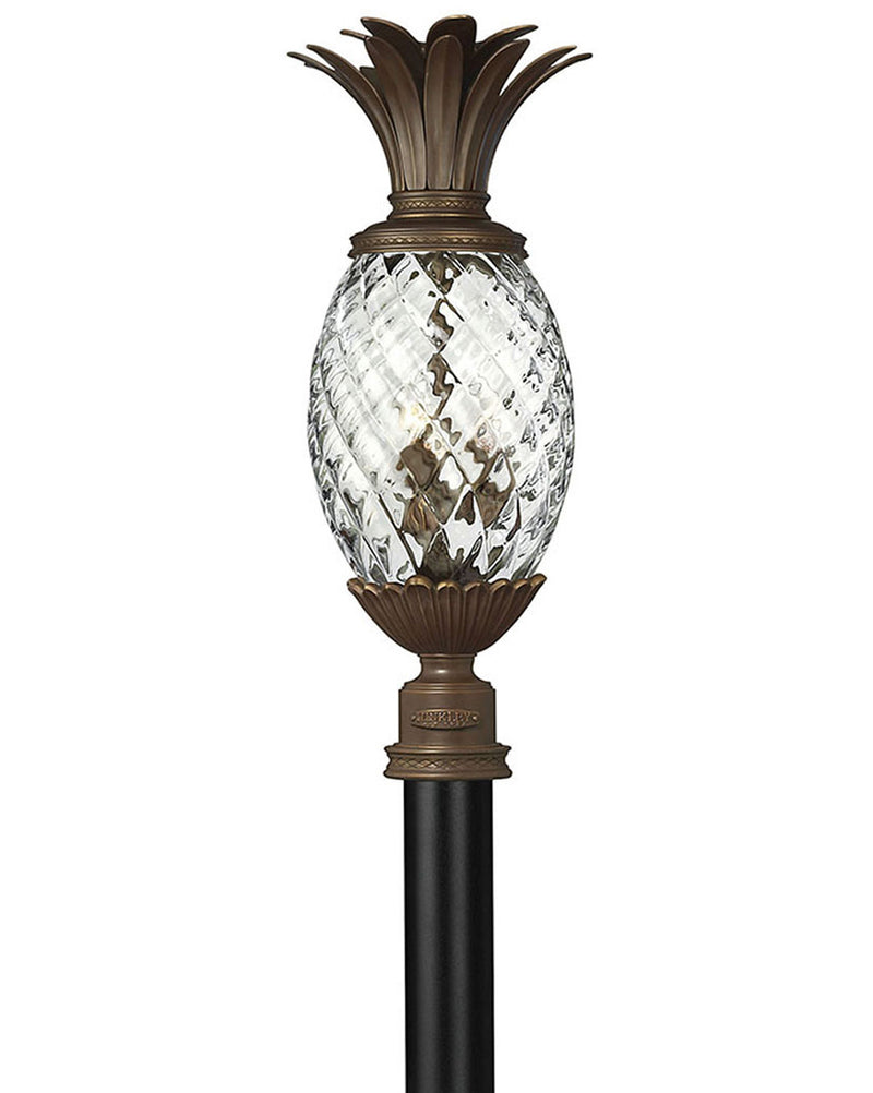 Hinkley 2221CB-LV LED Post Top or Pier Mount Lantern, Copper Bronze