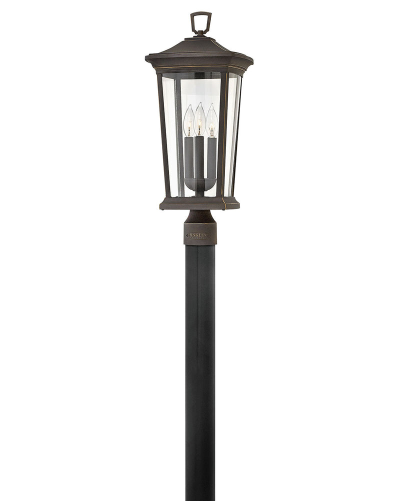 Hinkley 2361OZ-LV LED Post Top or Pier Mount Lantern, Oil Rubbed Bronze