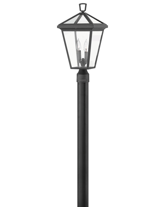 Hinkley 2561MB-LV LED Post Top or Pier Mount Lantern, Museum Black