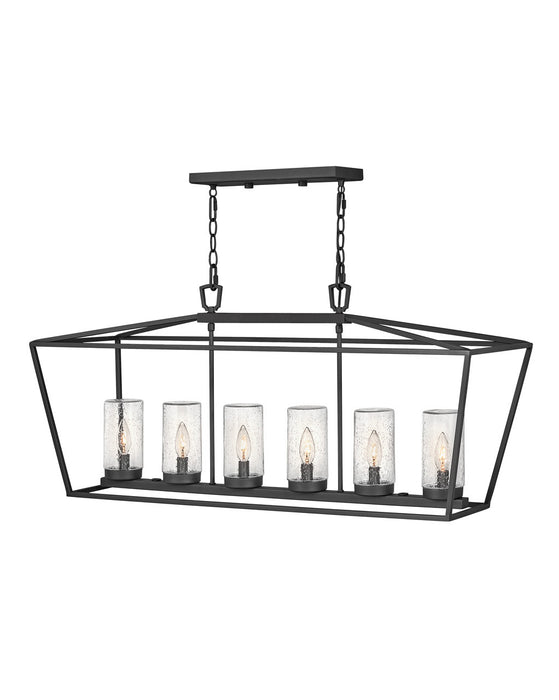 Hinkley 2569MB-LV LED Linear Chandelier, Museum Black